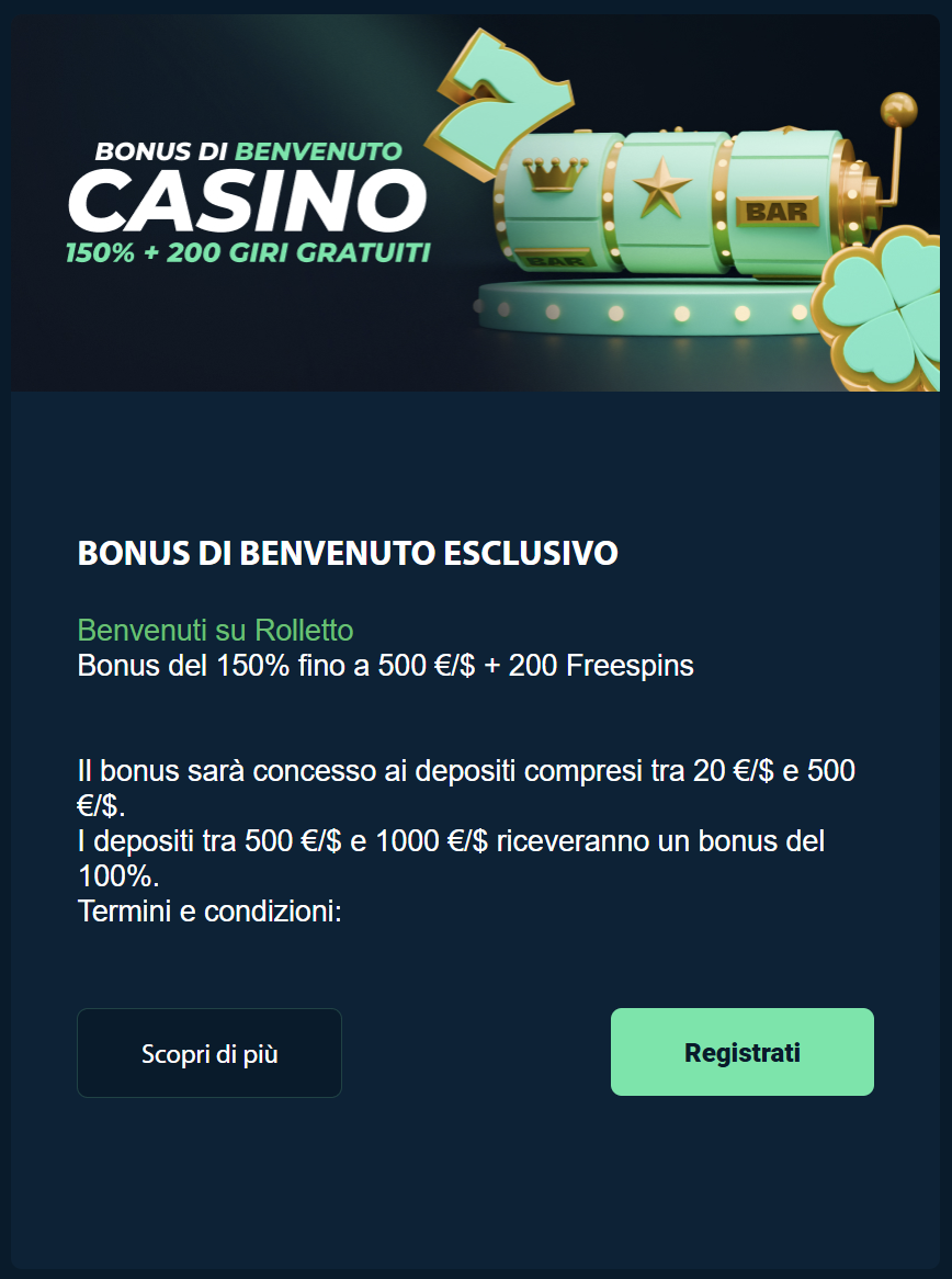 Roletto casino
